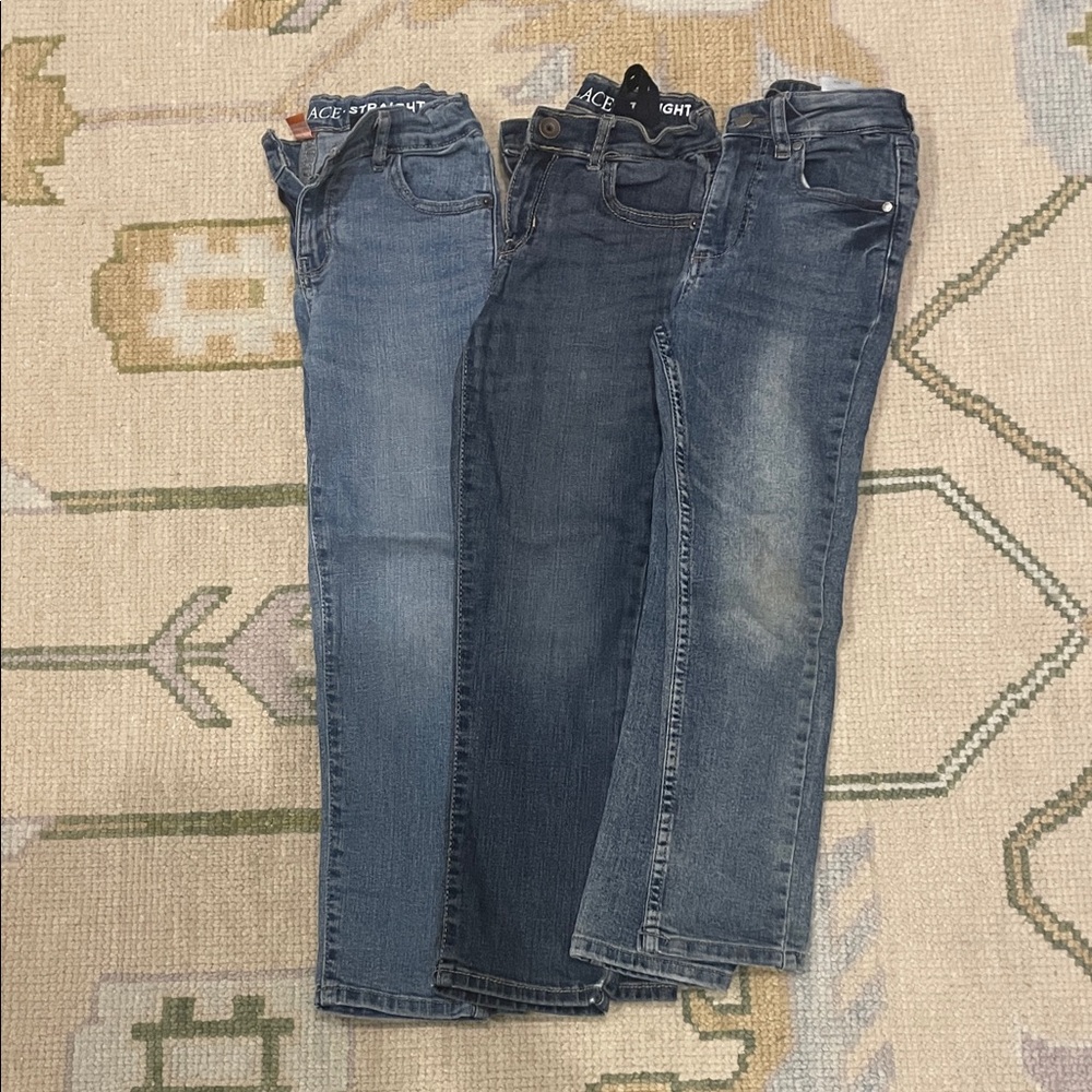 VGUC Boys size 6 Set of Three Denim Jeans